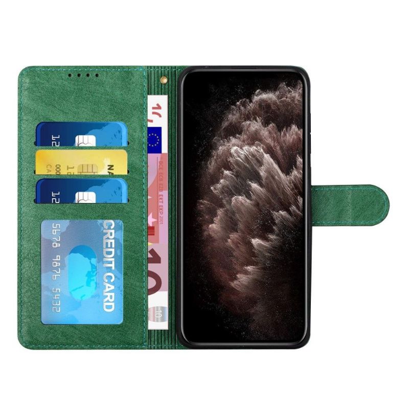 Folio Deksel Til Samsung Galaxy A72 4G / A72 5G Premium Illustrasjonsjente