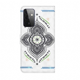 Folio Deksel Til Samsung Galaxy A72 4G / A72 5G Single Mandala