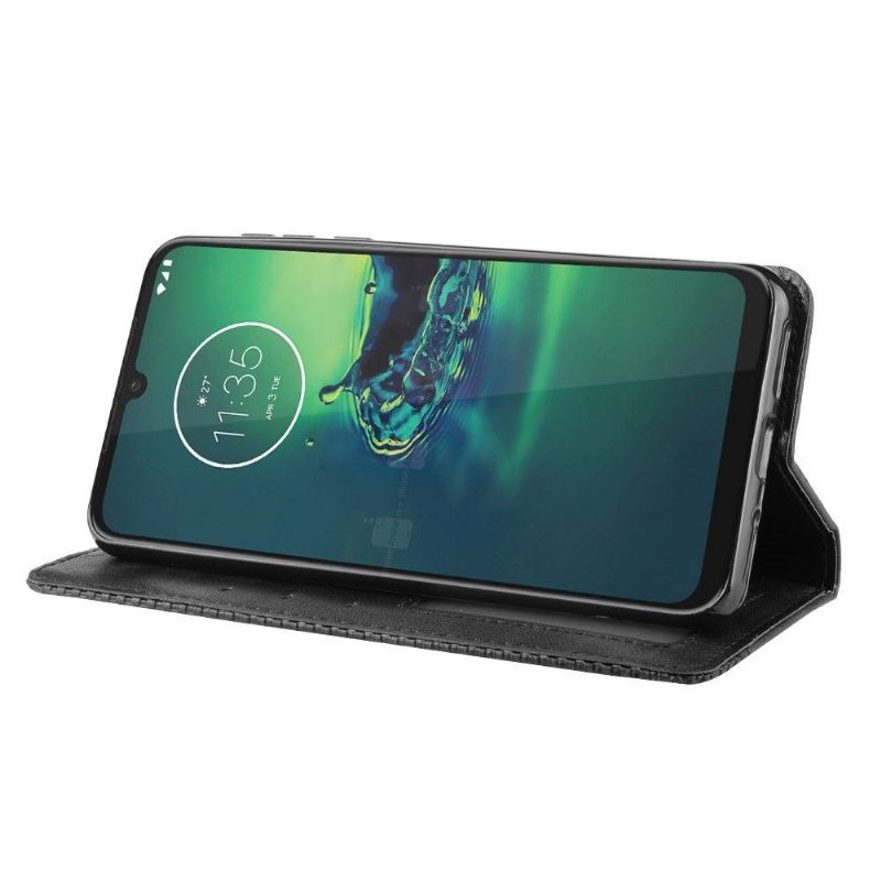 Etui Til Motorola Moto G8 Plus Cirénius Style Lær