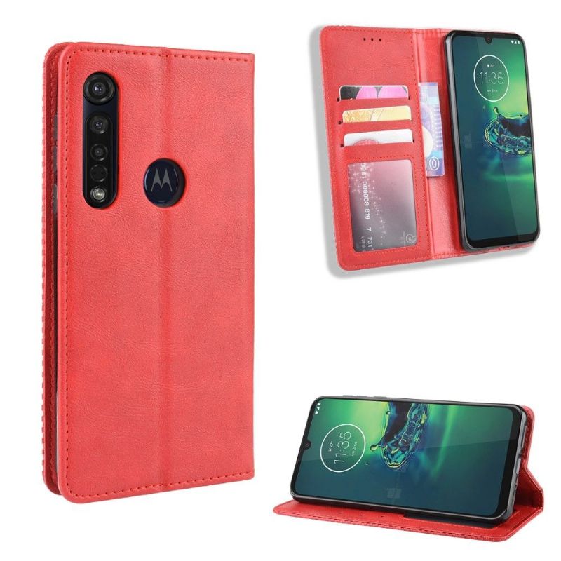 Etui Til Motorola Moto G8 Plus Cirénius Style Lær