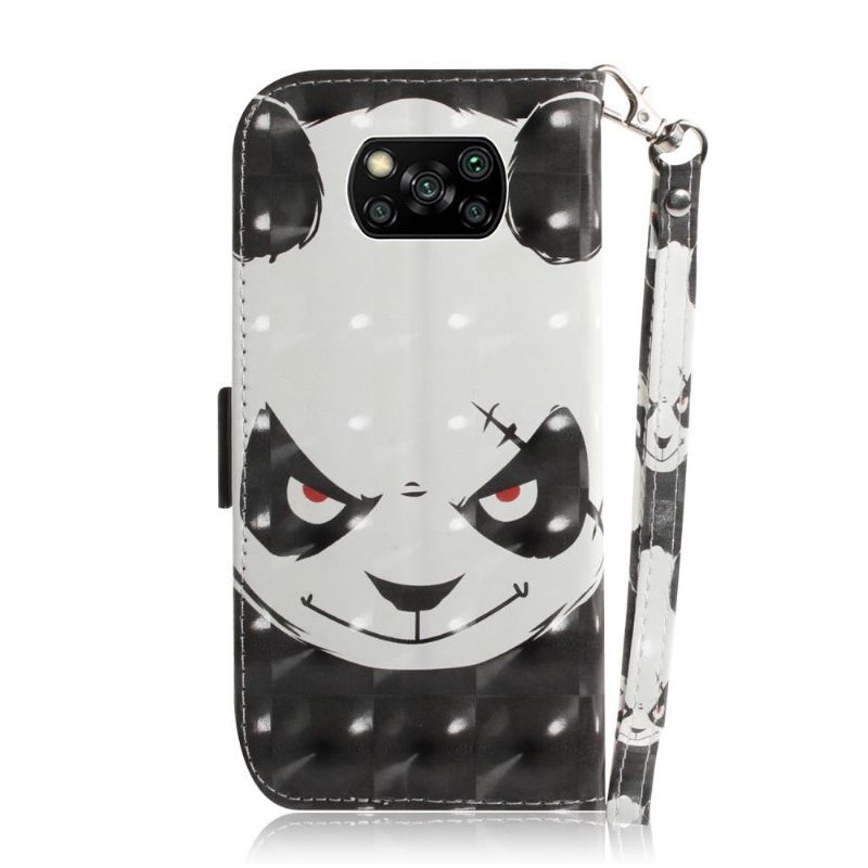 Folio Deksel Til Poco X3 / X3 Pro / X3 NFC Ond Panda