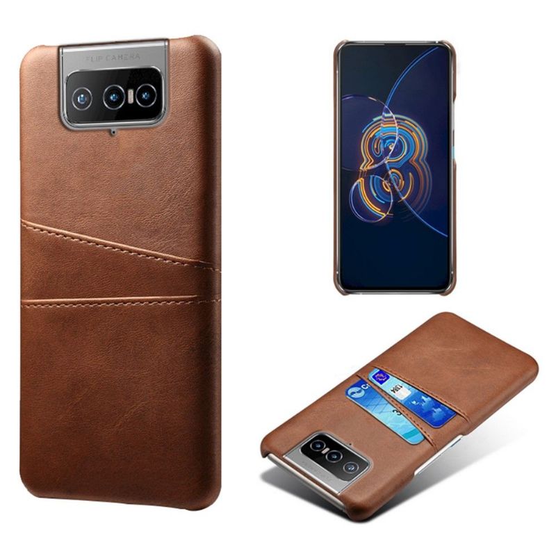 Deksel Til Asus Zenfone 8 Flip Folio Deksel Melody Leather Effect Card Holder