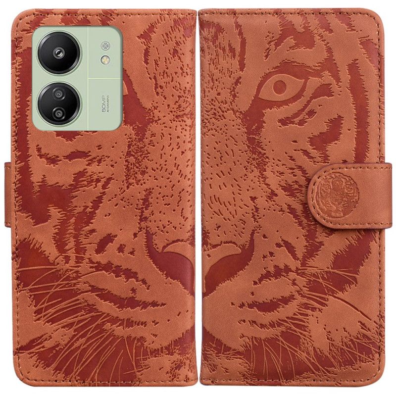 Folio Deksel Til Poco C65 Tiger Footprint