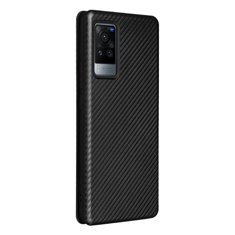 Lærdeksel Til Vivo X60 Pro Carbon Fiber Leathette