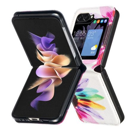 Deksel Samsung Galaxy Z Flip 6 Akvarellblomst