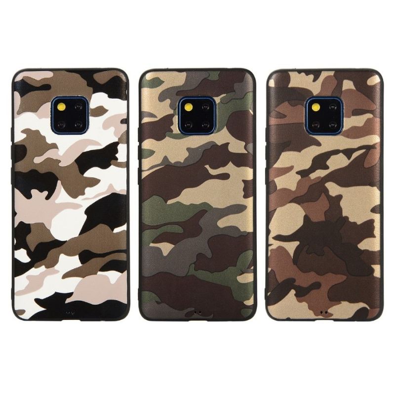 Deksel Til Huawei Mate 20 Pro Militær Camo Gel