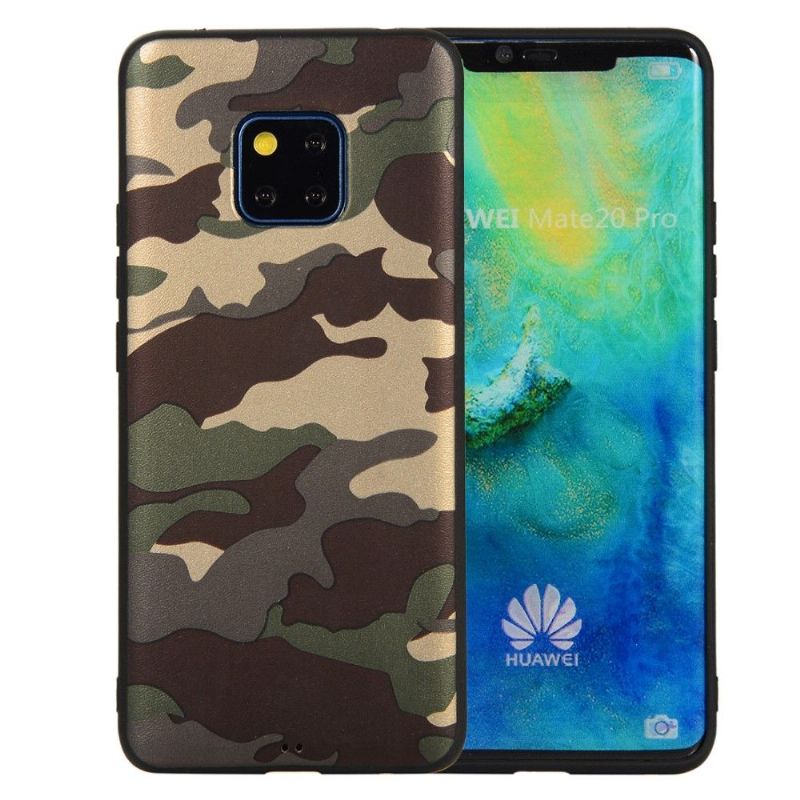 Deksel Til Huawei Mate 20 Pro Militær Camo Gel