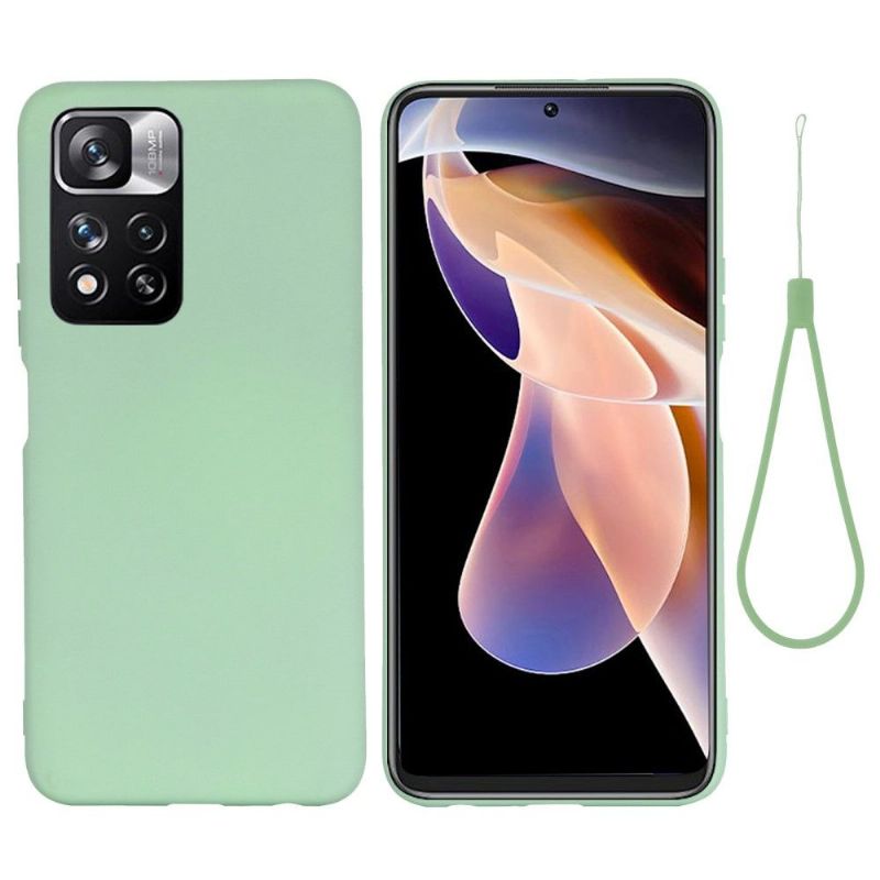 Deksel Til Xiaomi Redmi Note 11 Pro Plus 5G Puro Flytende Silikon