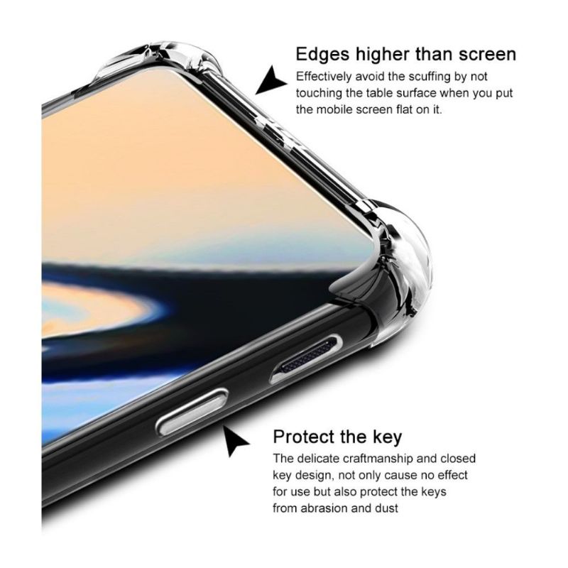 Deksel Til OnePlus 7 Pro Klassebeskyttelse - Clear