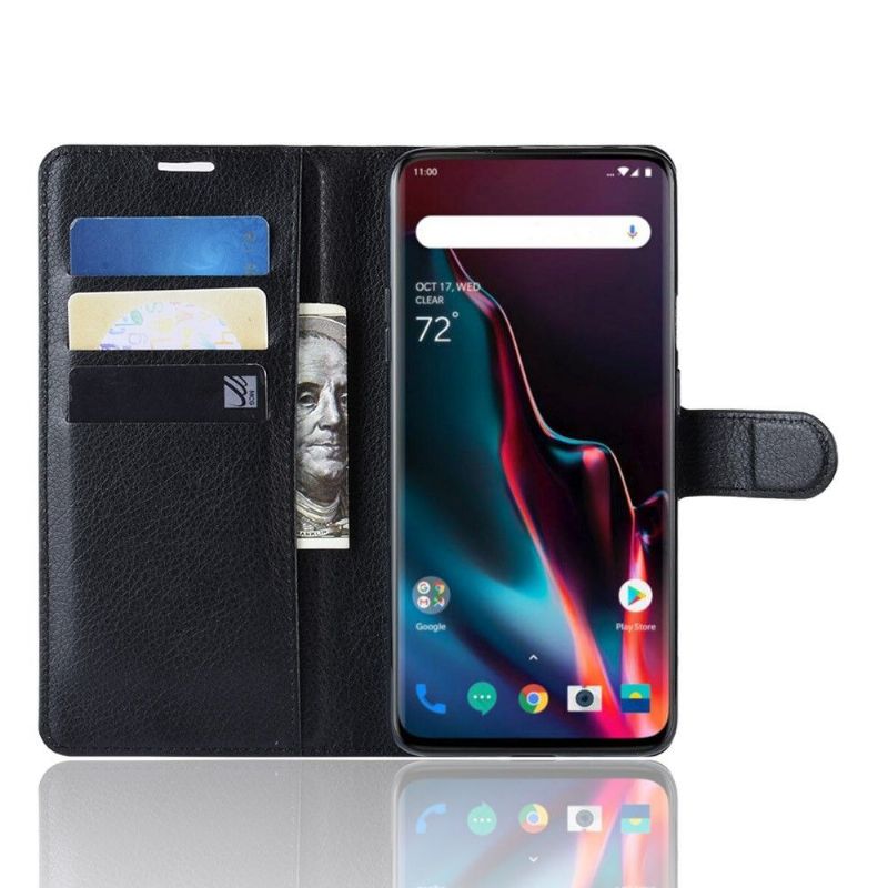 Etui Til OnePlus 7 Pro Originalitet Stil Skinnkortholder