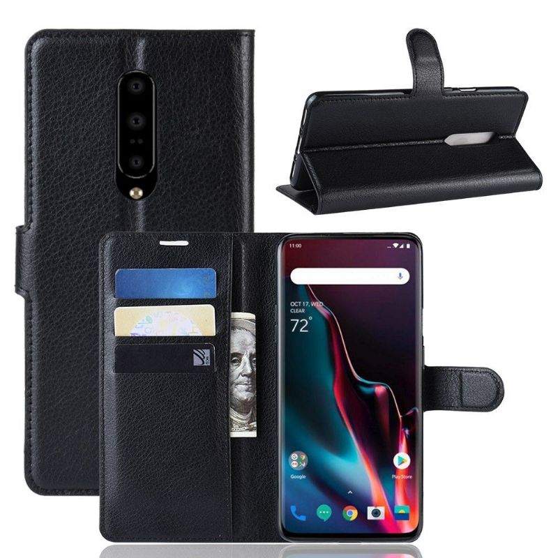 Etui Til OnePlus 7 Pro Originalitet Stil Skinnkortholder