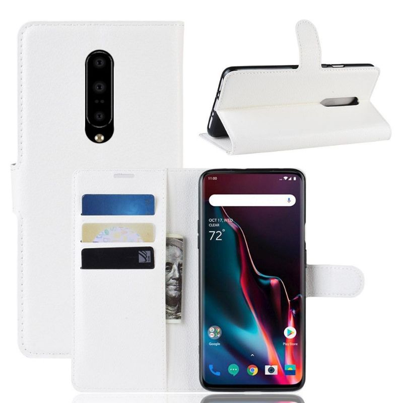 Etui Til OnePlus 7 Pro Originalitet Stil Skinnkortholder