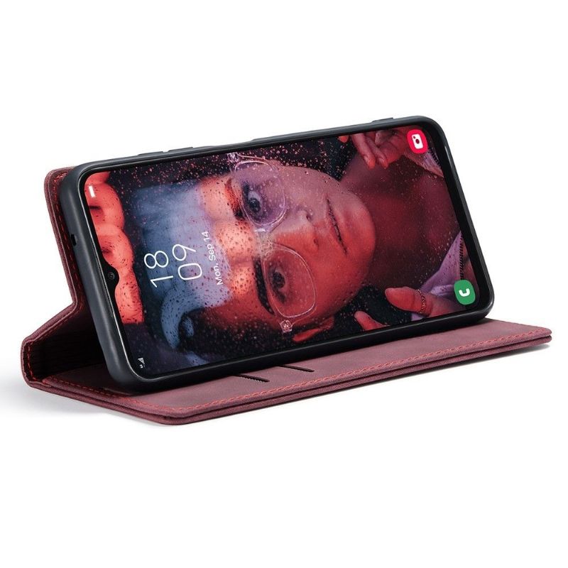 Folio Deksel Til Samsung Galaxy A13 4G Caseme 013-serien Imitert Skinn