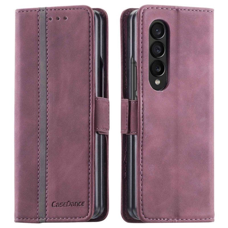 Folio Deksel Til Samsung Galaxy Z Fold 4 Casedance Serie Waltz 001