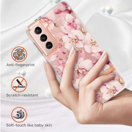 Deksel Til Samsung Galaxy S21 5G Originalitet Gardenia Rosa Blomst