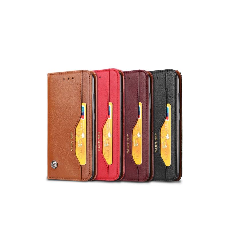 Etui Til Xiaomi Redmi 6 Stand Case Leather Card Holder