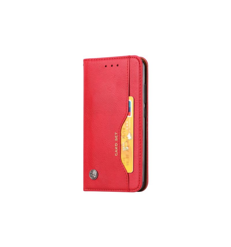 Etui Til Xiaomi Redmi 6 Stand Case Leather Card Holder