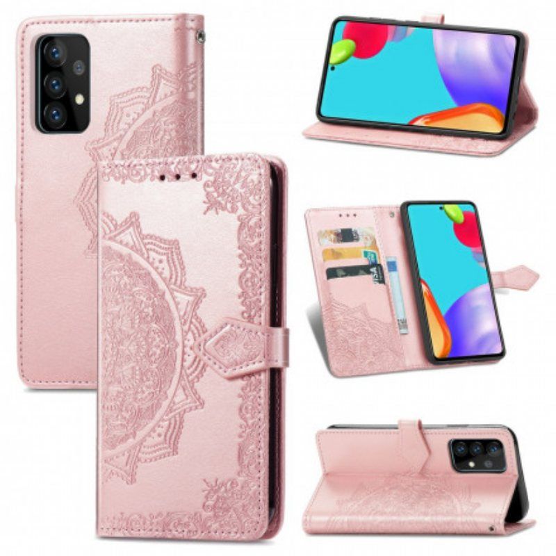 Folio Deksel Til Samsung Galaxy A52 4G / A52 5G / A52s 5G Mandala Middelalder