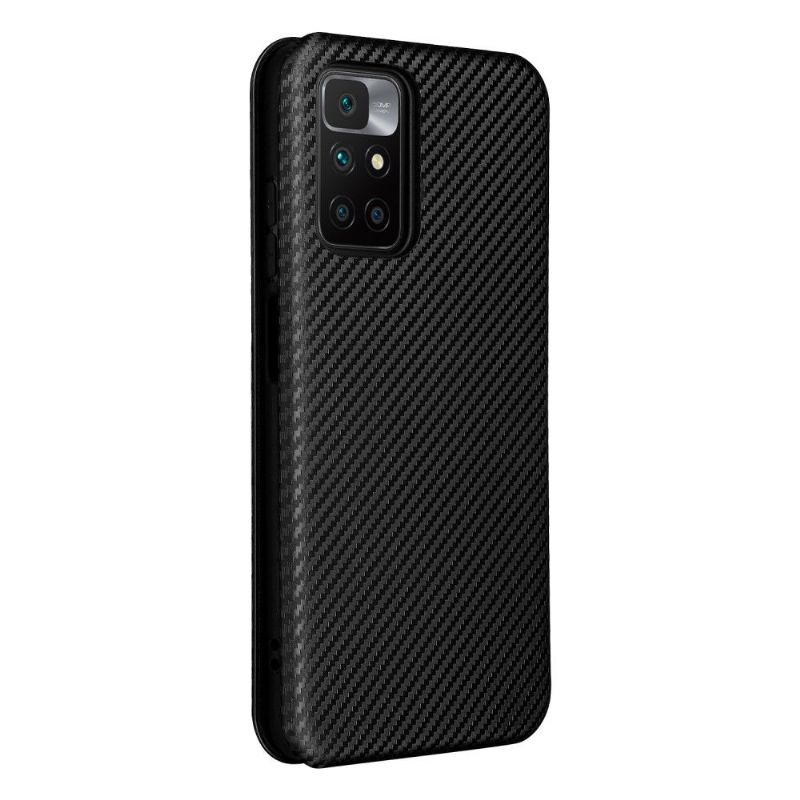 Lærdeksel Til Xiaomi Redmi 10 Carbon Fiber Leathette