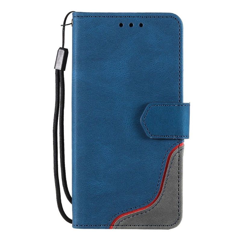 Lærdeksel Til Xiaomi Redmi 10 Originalitet Folio Deksel Faux Leather Flap 002-serien