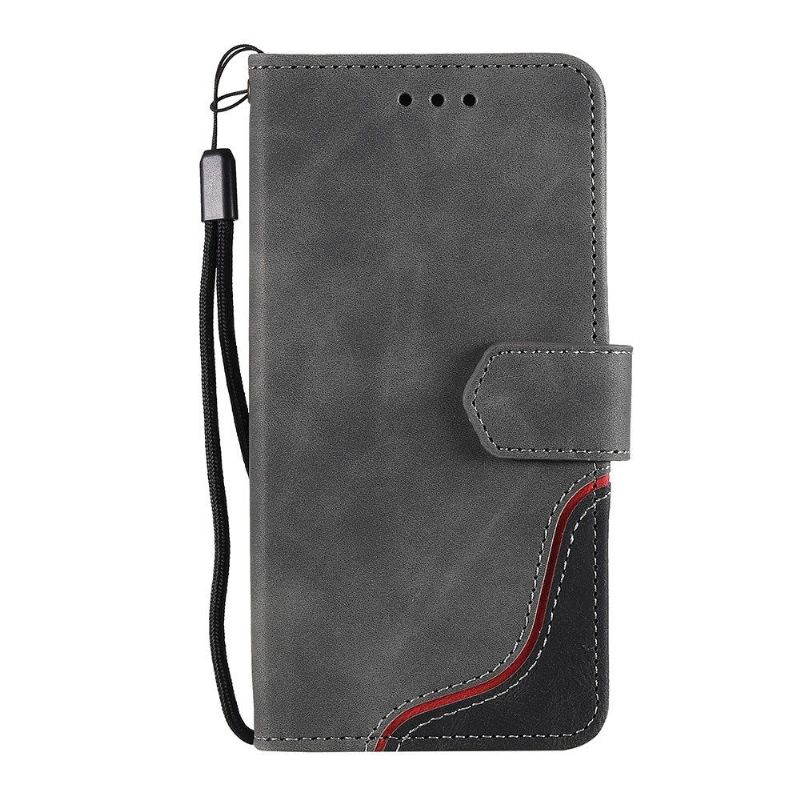 Lærdeksel Til Xiaomi Redmi 10 Originalitet Folio Deksel Faux Leather Flap 002-serien