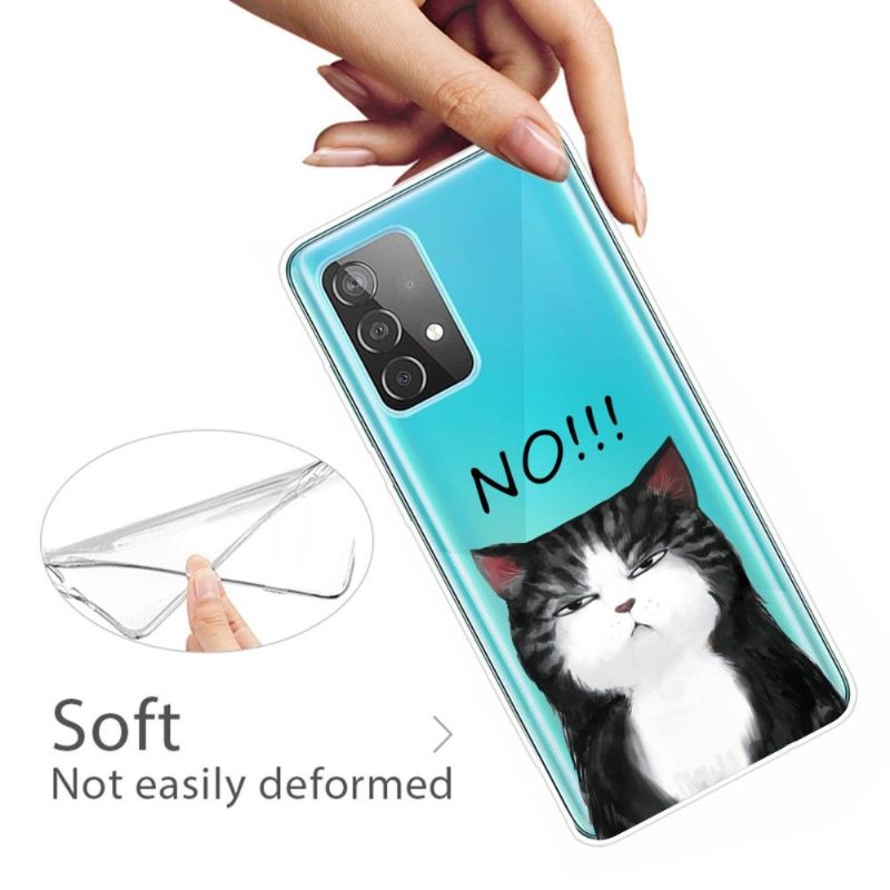 Deksel Til Samsung Galaxy A32 4G Anti-fall Nei!!! Katt