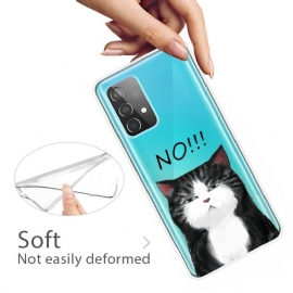 Deksel Til Samsung Galaxy A32 4G Anti-fall Nei!!! Katt