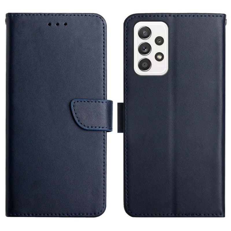 Folio Deksel Til Samsung Galaxy A32 4G Smooth Touch Leather