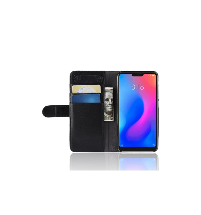 Etui Til Xiaomi Mi A2 Lite Premium Skinnkortholder