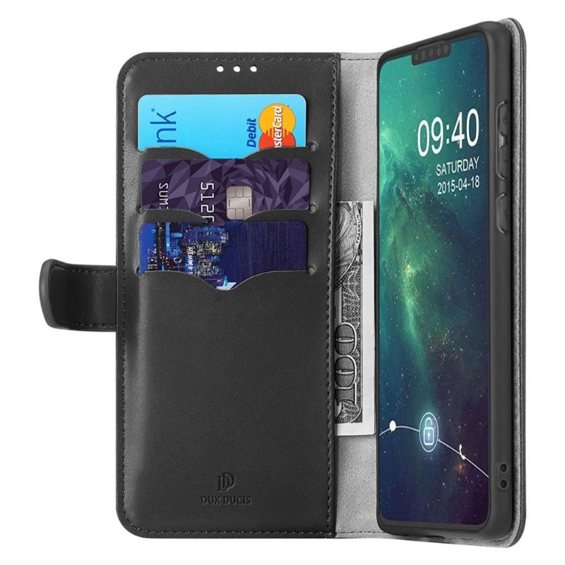 Folio Deksel Til Huawei Mate 30 Kado Leather Series