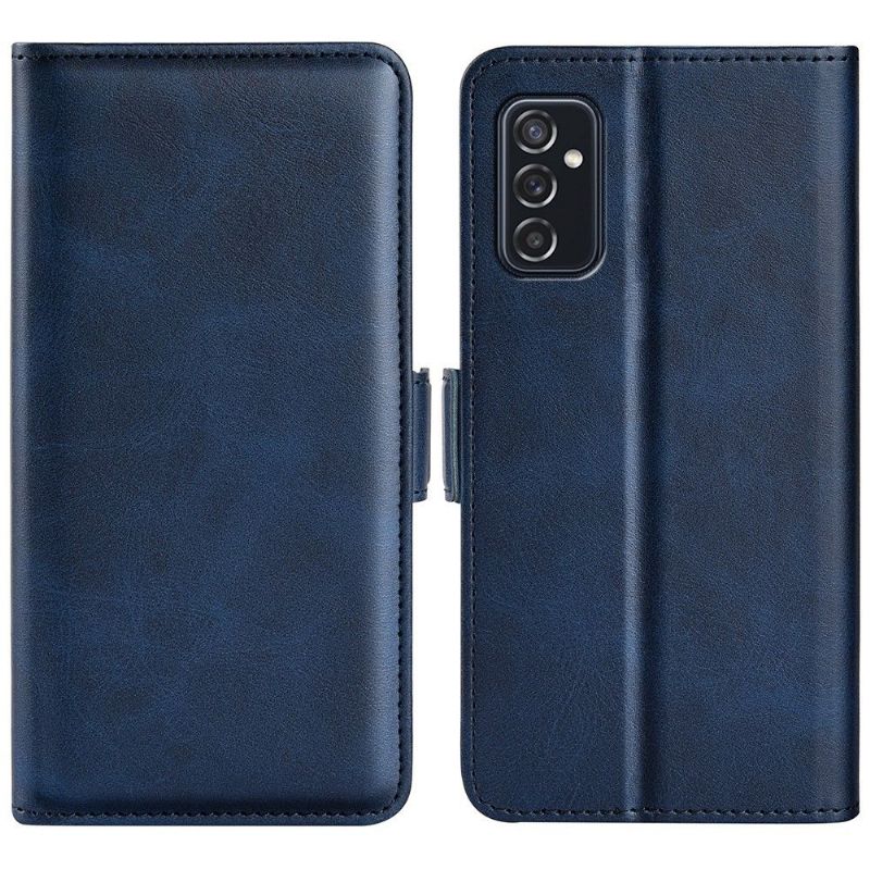 Etui Til Samsung Galaxy M52 5G Lommebok Matt Kunstskinn