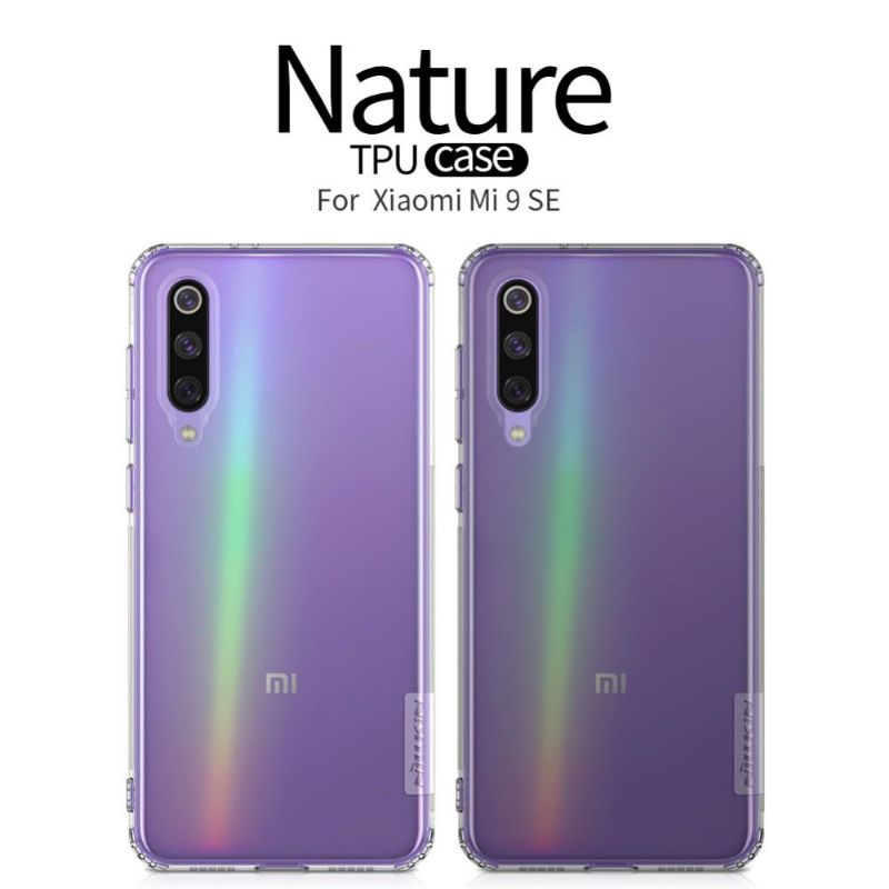 Deksel Til Xiaomi Mi 9 SE Anti-fall Clear Nature Gel