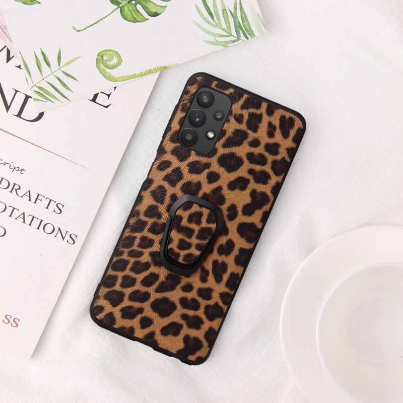 Deksel Til Samsung Galaxy A32 5G Leopardmønsterring