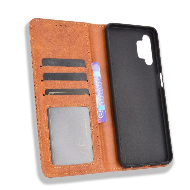 Folio Deksel Til Samsung Galaxy A32 5G Anti-fall Cirénius Style Leather