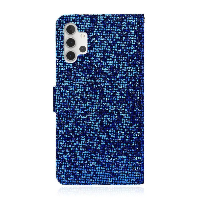 Folio Deksel Til Samsung Galaxy A32 5G Glitterkortholder