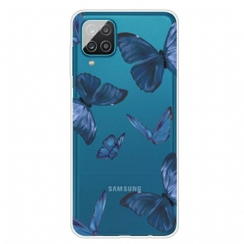 Deksel Til Samsung Galaxy M12 / A12 Ville Sommerfugler