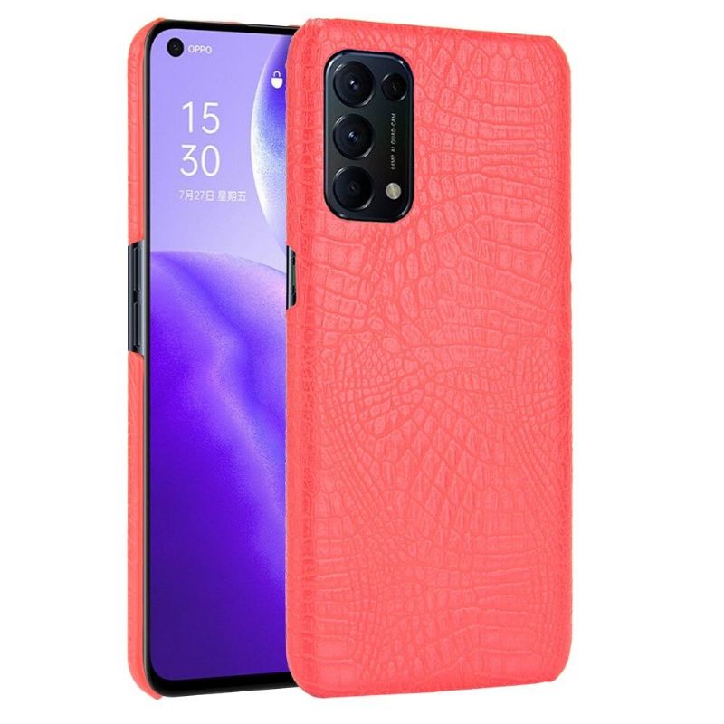 Deksel Til Oppo Find X3 Lite Croc Skin Effect