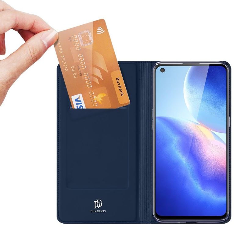 Etui Til Oppo Find X3 Lite Business Satin Effect