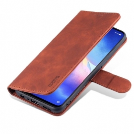 Folio Deksel Etui Til Oppo Find X3 Lite Lærdeksel Azns Folio Case Kortholder