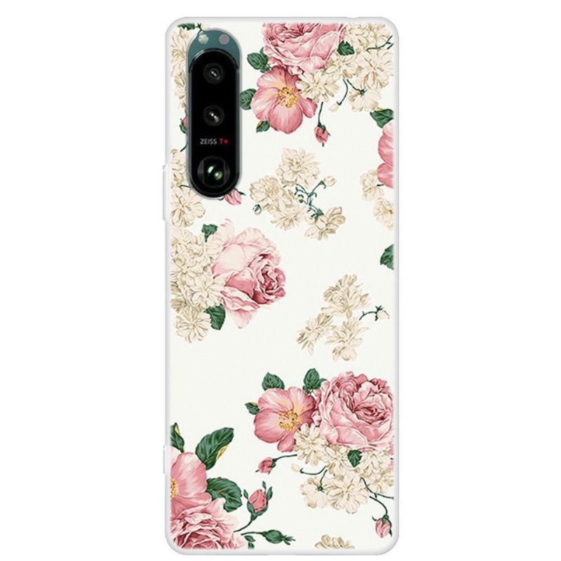 Deksel Til Sony Xperia 5 III Blomster