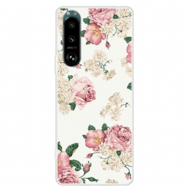 Deksel Til Sony Xperia 5 III Blomster