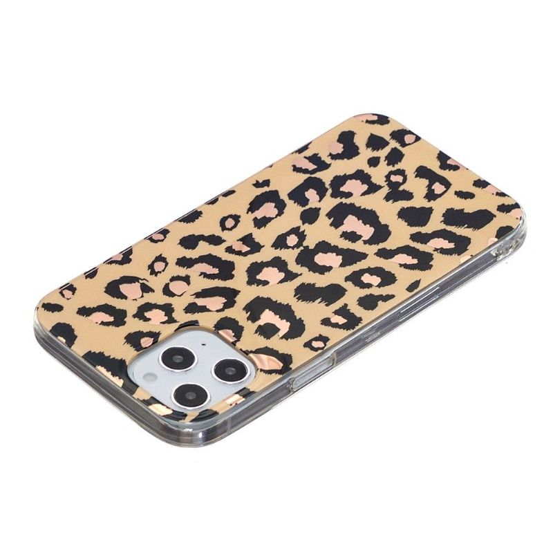 Deksel Til iPhone 12 / 12 Pro Anti-fall Fleksibel Leopard