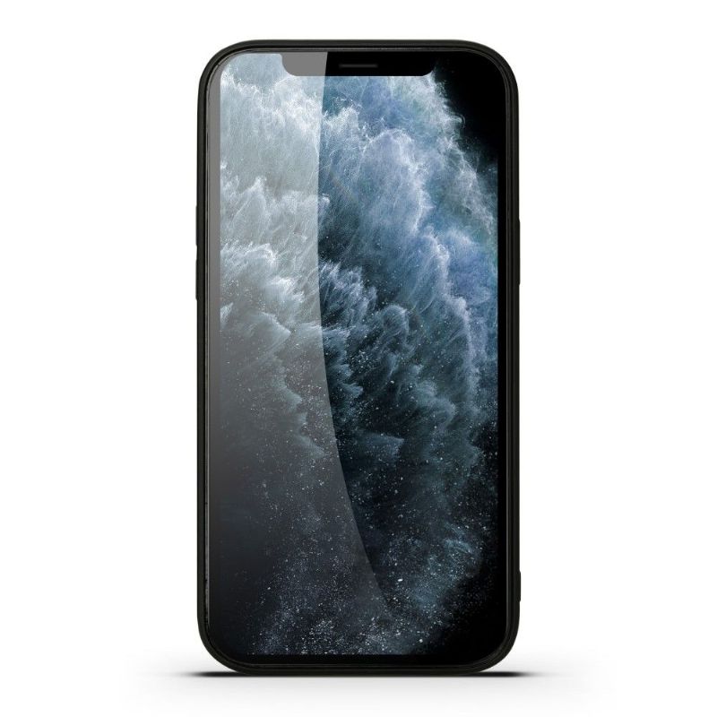 Deksel Til iPhone 12 / 12 Pro Croc Effect Leather