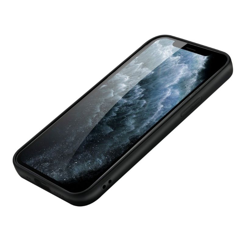 Deksel Til iPhone 12 / 12 Pro Croc Effect Leather