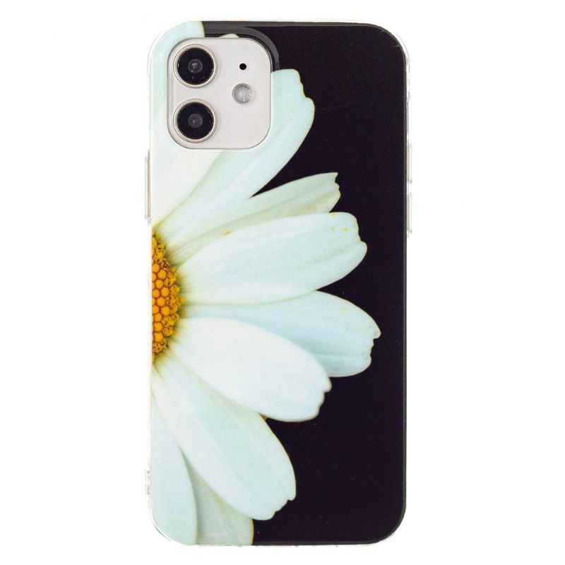 Deksel Til iPhone 12 / 12 Pro Fluorescerende Daisy