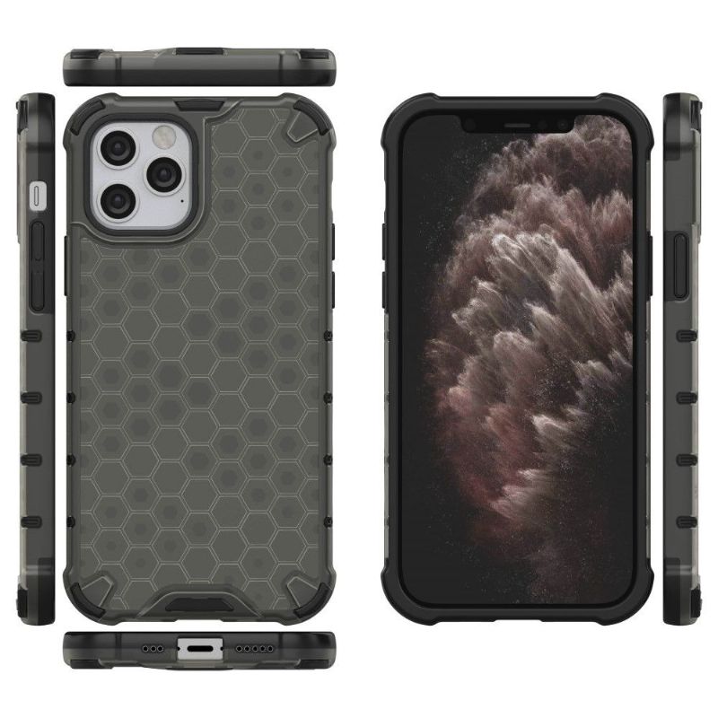 Deksel Til iPhone 12 / 12 Pro Honeycomb Design