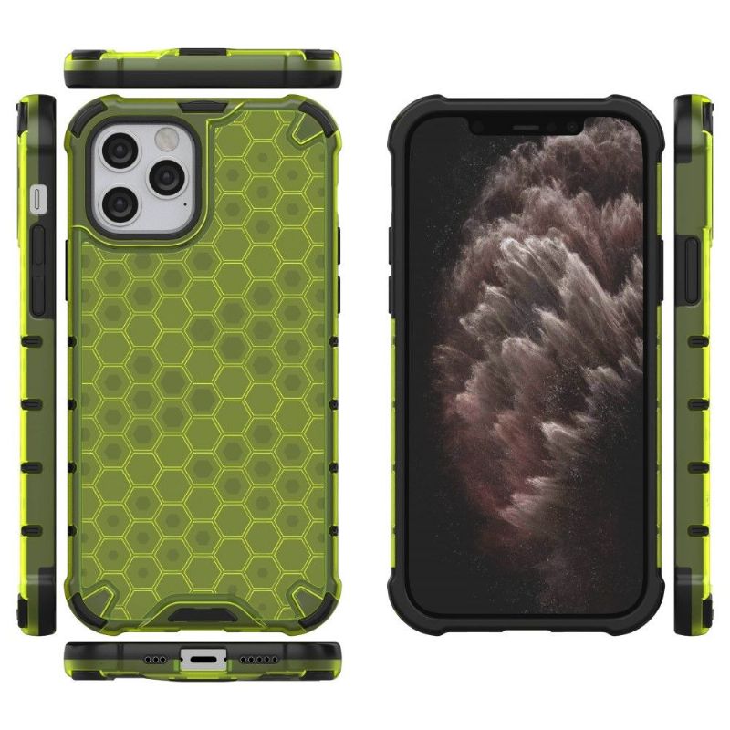 Deksel Til iPhone 12 / 12 Pro Honeycomb Design