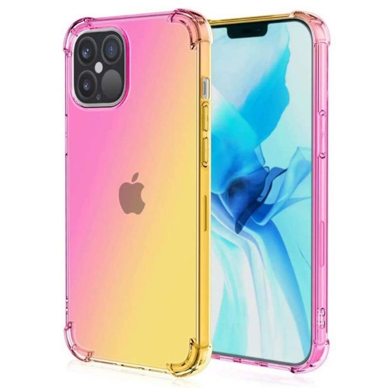 Deksel Til iPhone 12 / 12 Pro Transparent Bicolor