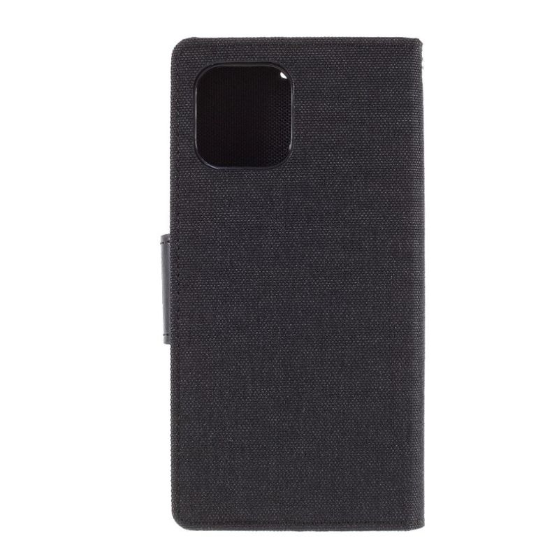 Folio Deksel Til iPhone 12 / 12 Pro Mercury Canvas