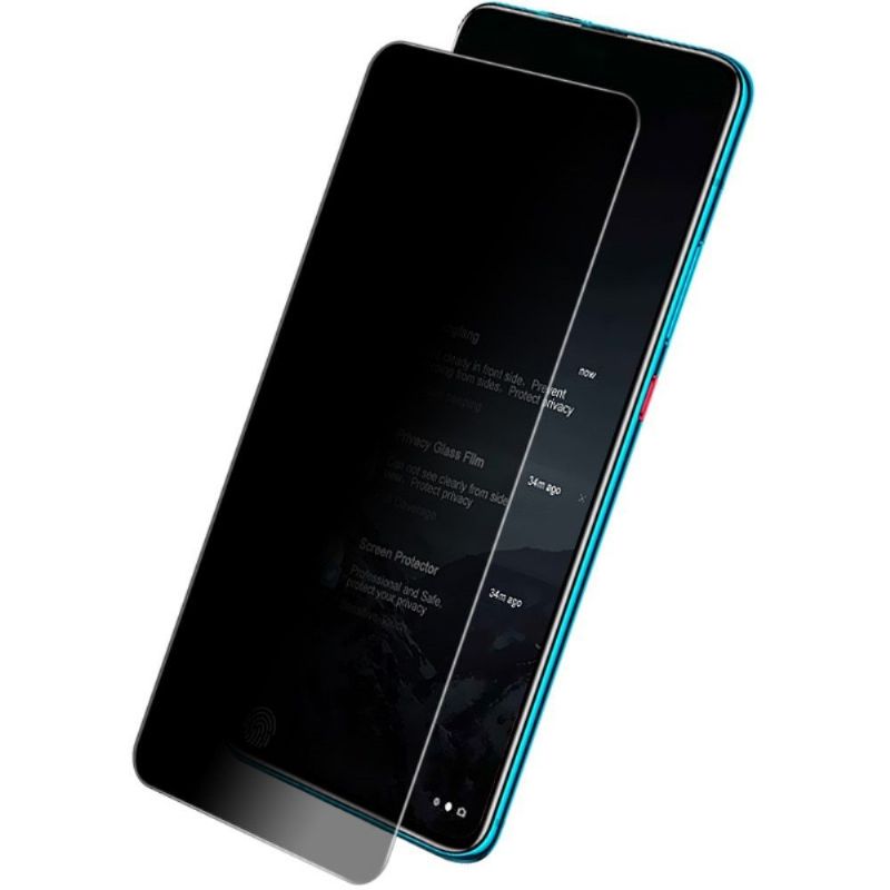 Xiaomi Poco F2 Pro Skjermbeskytter I Herdet Glass Og Personvernfilter